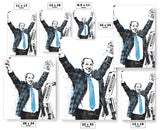 Roy Williams North Carolina NCAA College Art Poster