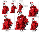 Andy Reid Kansas City Chiefs Football Art Poster