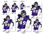 Mark Andrews Baltimore Ravens Football Art Poster