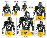 James Harrison Pittsburgh Steelers Football Art Poster