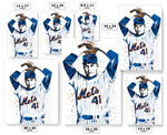 Tom Seaver New York Mets Baseball Art Poster