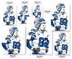 Jason Witten Dallas Cowboys Football Art Poster