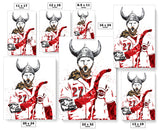 Jake Fraley Cincinnati Reds Baseball Art Poster