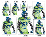 Bobby Wagner Green Seattle Seahawks Football Art Poster