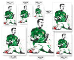 Hirving Lozano Mexico Soccer Futbol Art Poster