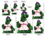 Phillie Phanatic Mascot Philadelphia Phillies Baseball Art Poster