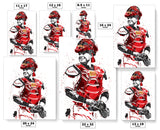 Yadier Molina St. Louis Cardinals Baseball Art Poster