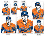 Alex Bregman Houston Astros Baseball Art Poster