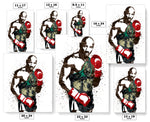 Marvin Hagler Boxing Art Poster