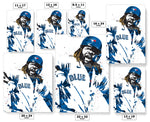 Vladimir Guerrero Jr Toronto Blue Jays Baseball Art Poster