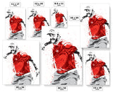 Jon Rahm Golf Art Poster