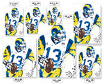 Kurt Warner Los Angeles Rams Football Art Poster