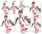 Adam Wainwright St. Louis Cardinals Baseball Art Poster