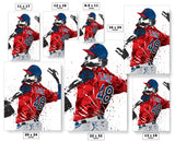 Emmanuel Clase Cleveland Guardians Baseball Art Poster