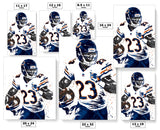 Devin Hester Chicago Bears Football Art Poster