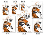 Texas Longhorns NCAA College Art Poster