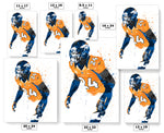 Champ Bailey Denver Broncos Football Art Poster