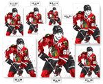 Patrick Kane Chicago Blackhawks Hockey Art Poster