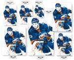 Mathew Barzal New York Islanders Hockey Art Poster