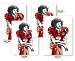 Colin Kaepernick San Francisco 49ers Football Art Poster