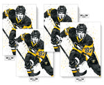 Sidney Crosby Pittsburgh Penguins Hockey Art Poster