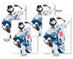 Clayton Kershaw Los Angeles Dodgers Baseball Art Poster