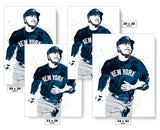 Giancario Stanton New York Yankees Baseball Art Poster