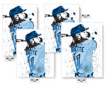 Bo Bichette Toronto Blue Jays Baseball Art Poster