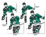 Jamie Benn Dallas Stars Hockey Art Poster