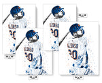 Pete Alonso New York Mets Baseball Art Poster