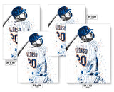 Pete Alonso New York Mets Baseball Art Poster