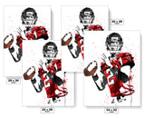 Matt Ryan Atlanta Falcons Football Art Poster