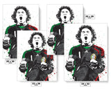 Guillermo Ochoa Mexico Soccer Futbol Art Poster