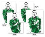 Edson Alvarez Mexico Soccer Futbol Art Poster