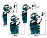 Nick Foles Philadelphia Eagles Football Art Poster