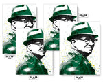 Vince Lombardi Green Bay Packers Football Art Poster