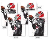 Drake London Atlanta Falcons Football Art Poster