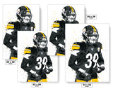 Minkah Fitzpatrick Pittsburgh Steelers Football Art Poster