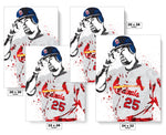 Mark McGwire St. Louis Cardinals Baseball Art Poster