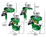 Marcus Mariota Oregon Ducks NCAA College Art Poster