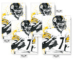 Ben Roethlisberger Pittsburgh Steelers Football Art Poster