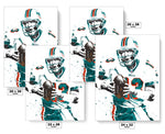 Dan Marino Miami Dolphins Football Art Poster