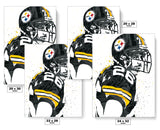 Rod Woodson Pittsburgh Steelers Football Art Poster