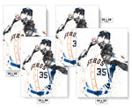 Justin Verlander Houston Astros Baseball Art Poster