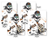 Brandon Crawford San Francisco Giants Baseball Art Poster