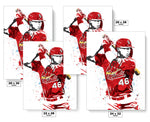 Paul Goldschmidt Cardinals St. Louis Cardinals Baseball Art Poster