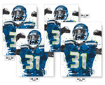 Kam Chancellor Seattle Seahawks Football Art Poster