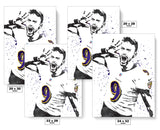 Justin Tucker Baltimore Ravens Football Art Poster