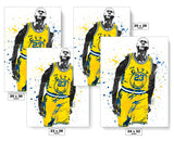 Draymond Green Golden State Warriors Basketball Art Poster