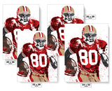 Jerry Rice San Francisco 49ers Football Art Poster